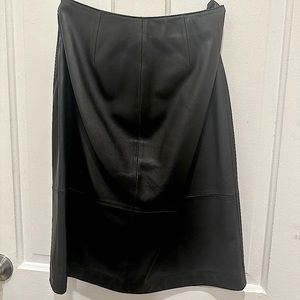 Caslon Genuine Leather Skirt sz 2